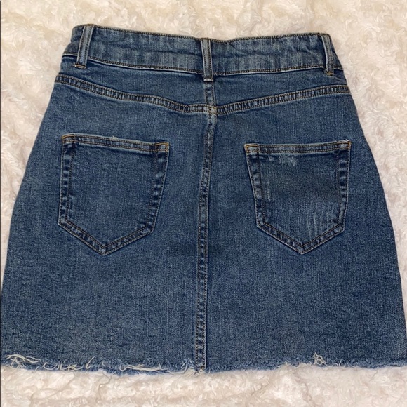 Wild Fable Jean Skirt - Picture 2 of 3